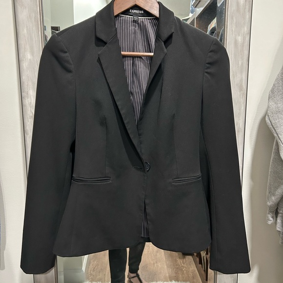 Express black blazer size 0 - Picture 4 of 13